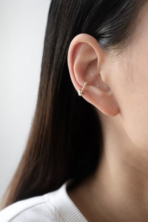 Golden Star Ear Cuff