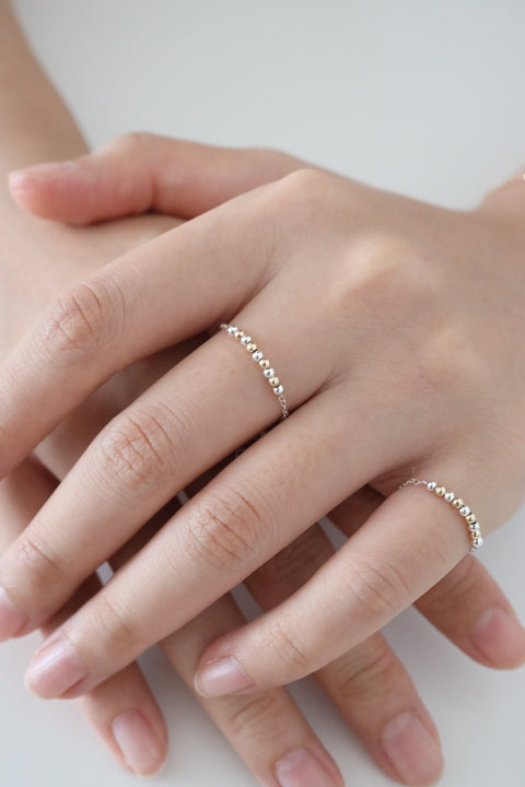 Double Tone Adjustable Chain Ring