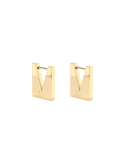 V GEOMETRIC EARRINGS